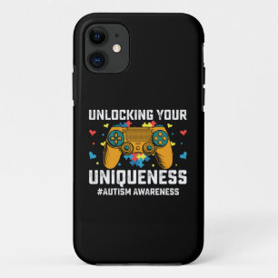 Capa Para iPhone 11 Desbloqueando Sua Singularidade Autismo Jogos Game