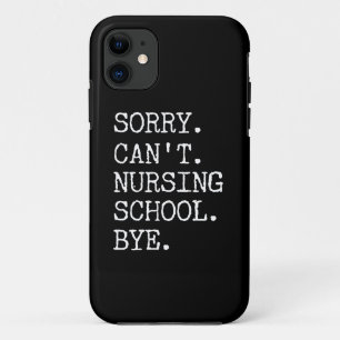 Capa Para iPhone 11 Desculpe Não Enfermar a Enfermeira Engraçada dos