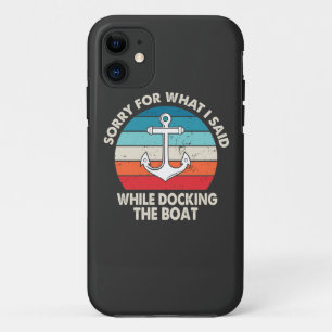 Capa Para iPhone 11 Desculpe Pelo Que Eu Disse Enquanto Atracava O Bar
