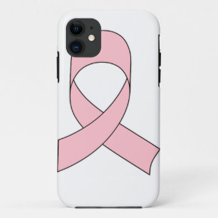 Capa Para iPhone 11 Desenho de Fita Rosa