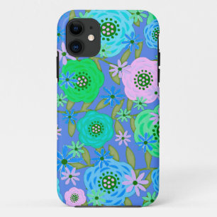 Capa Para iPhone 11 Desenho Floral