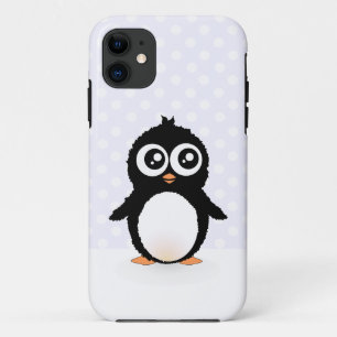 Capa Para iPhone 11 Desenhos animados bonitos do pinguim