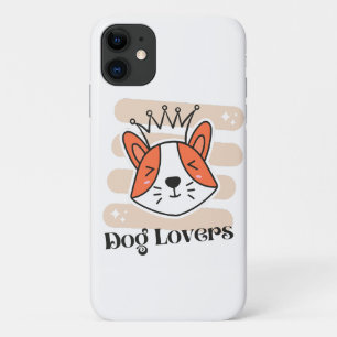 Capa Para iPhone 11 Desenhos Perfeitos para Amantes de Cães e Presente