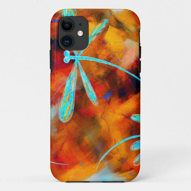 Capa Para iPhone 11 Deserto de Dragonfly (Verso)
