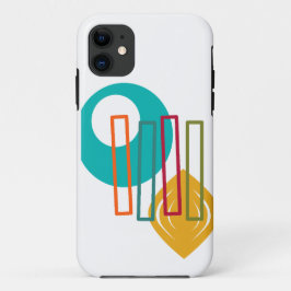 Capa Para iPhone 11 Design abstrato do MCM