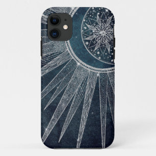 Capa Para iPhone 11 Design azul de Mandala