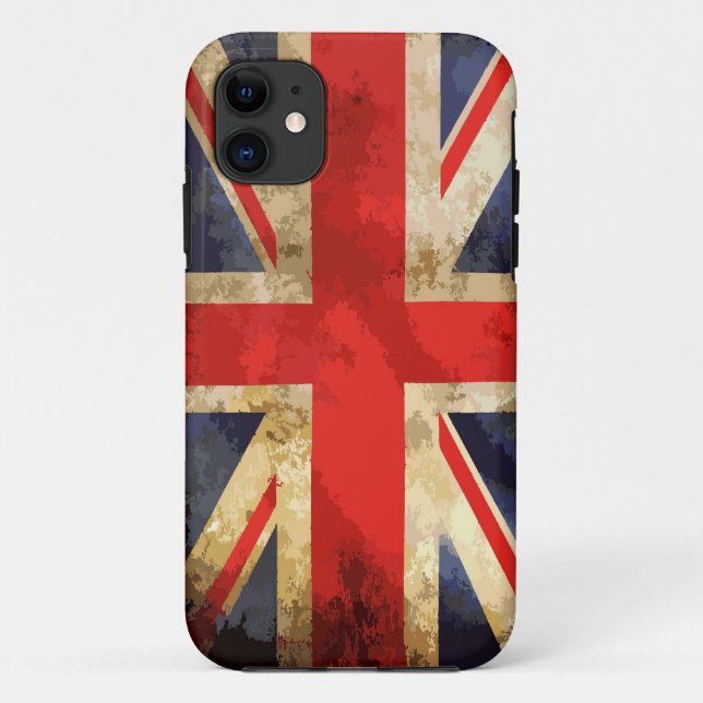 Capa Para iPhone 11 Design britânico da bandeira (Verso)