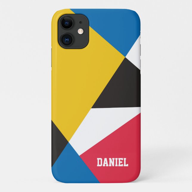 Capa Para iPhone 11 Design de Cobrir de coloridos (Verso)