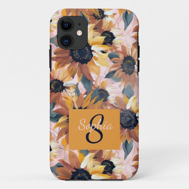 Capa Para iPhone 11 Design de Cores de Água do Sol (Verso)