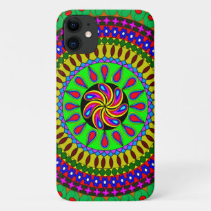 Capa Para iPhone 11 Design de Mandala Geométrico