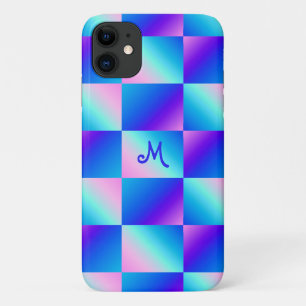 Capa Para iPhone 11 Design de Padrão de Vibração Geométrica MultiColor