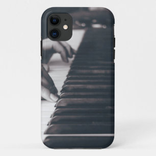 Capa Para iPhone 11 Design de Piano Incrível