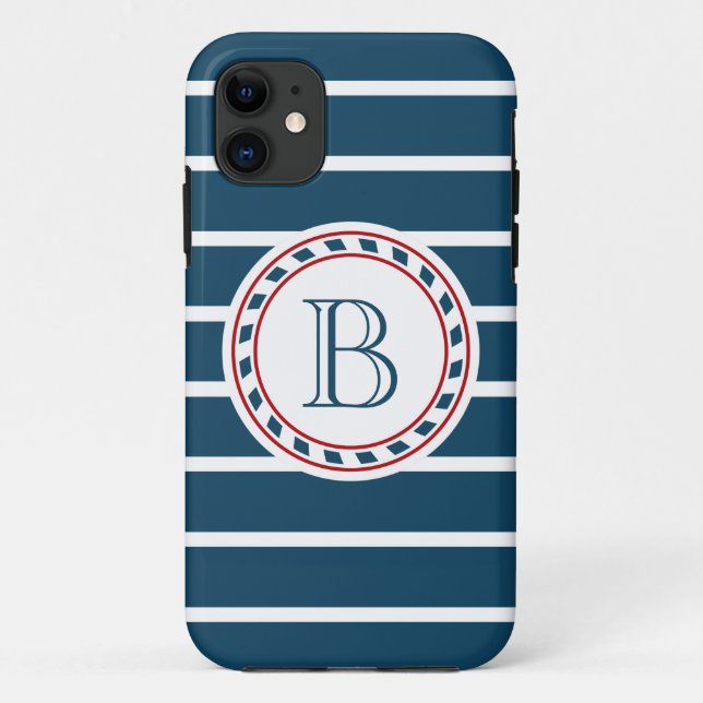 Capa Para iPhone 11 Design Monograma (Verso)