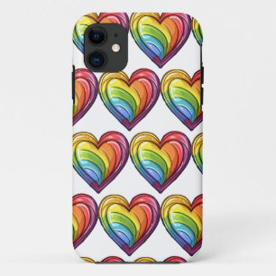 Capa Para iPhone 11 design orgulho gay