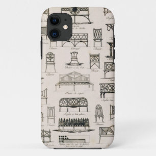 Capa Para iPhone 11 Design para assentos de jardim, 'de um compêndio
