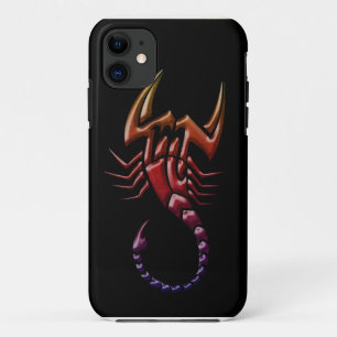 Capa Para iPhone 11 Design tribal do cobrir do iphone do escorpião