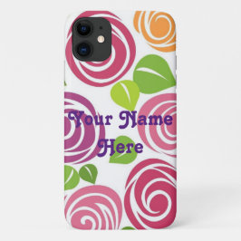 Capa Para iPhone 11 Designs Personalizados - Seu Nome Aqui
