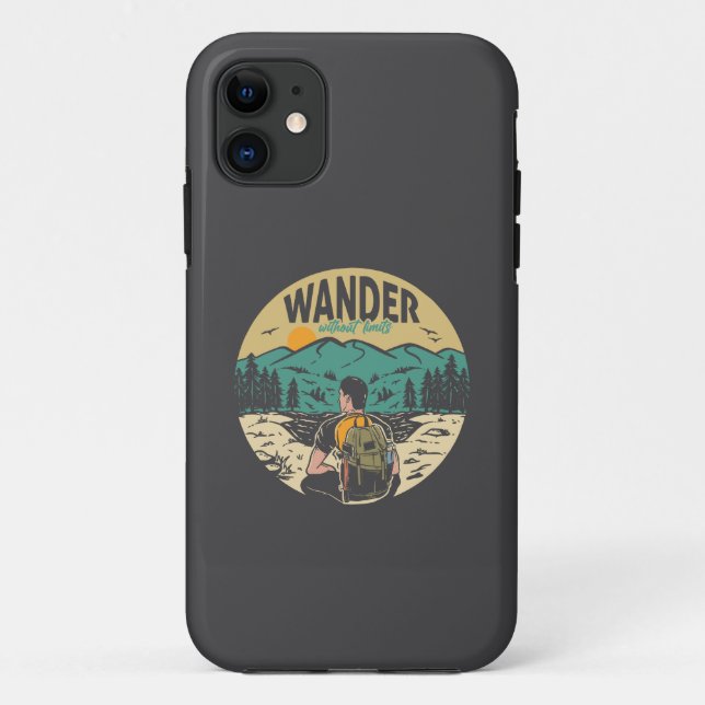 Capa Para iPhone 11 Deslocar sem limites (Verso)
