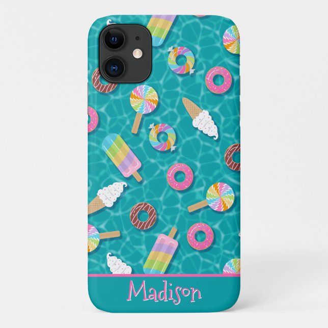 Capa Para iPhone 11 Desserts (Verso)
