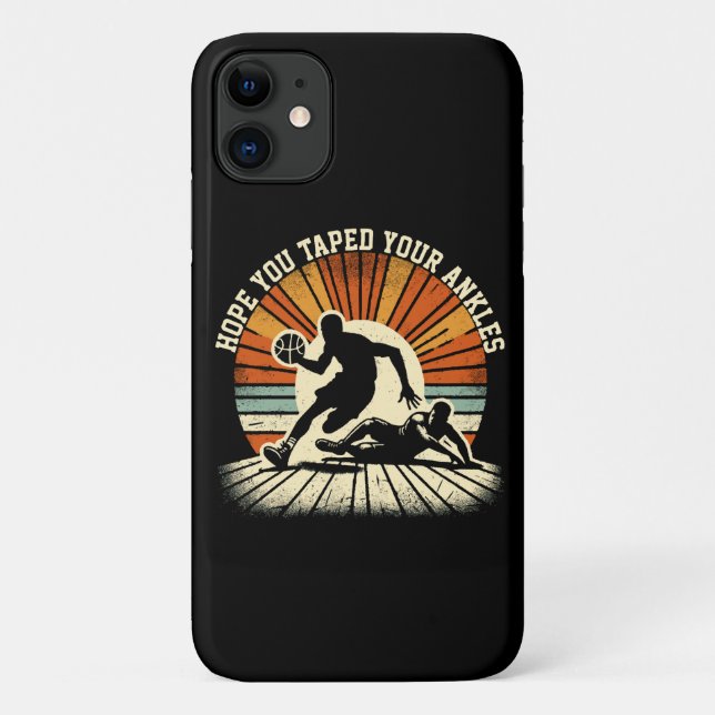 Capa Para iPhone 11 Destruidor de Tornozelo - Desafio Dinâmico de Basq (Verso)