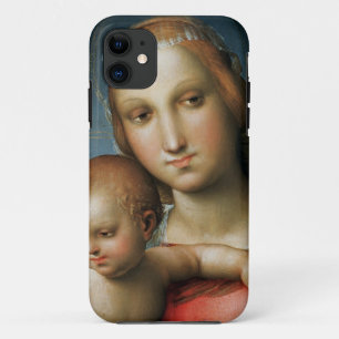 Capa Para iPhone 11 Detalhe de <Virgin and Child> Atribuído a Rapha