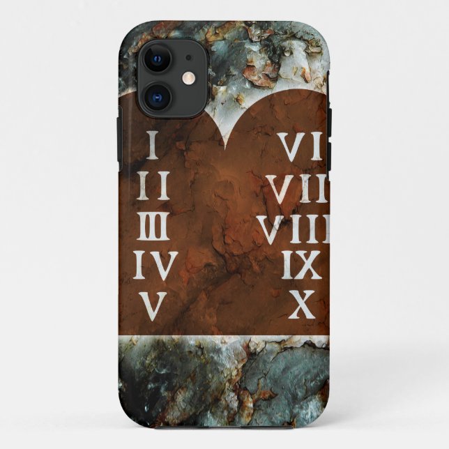 Capa Para iPhone 11 Dez autorizações (Verso)