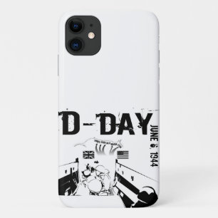 Capa Para iPhone 11 DIA-D 6 de junho de 1944