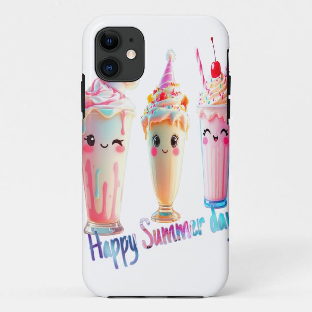 Capa Para iPhone 11 Dia de Verão Feliz (Verso)