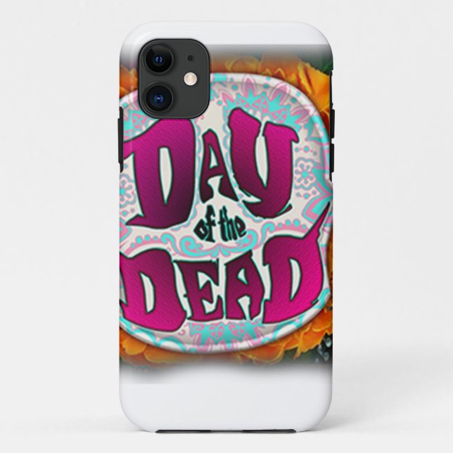 Capa Para iPhone 11 Dia dos Mortos (Verso)