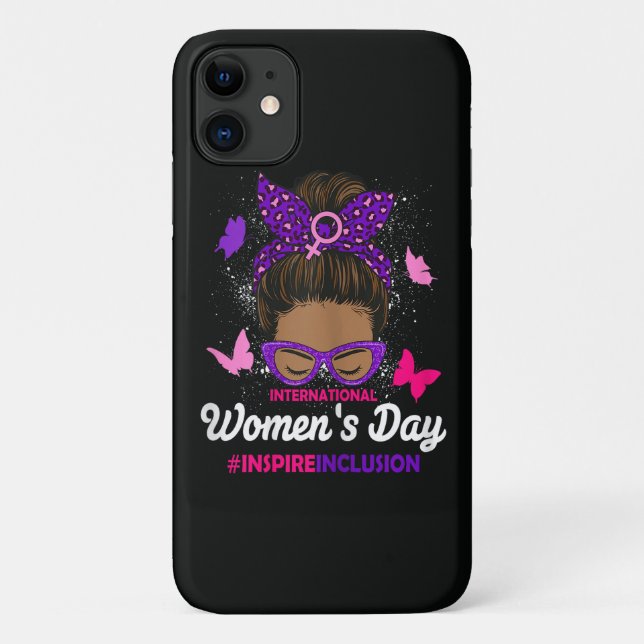 Capa Para iPhone 11 Dia Internacional da Mulher (Verso)