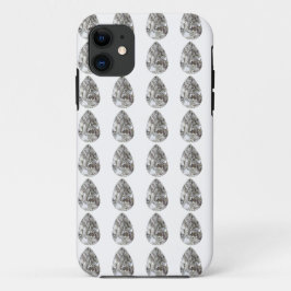 Capa Para iPhone 11 Diamante em Forma de pera