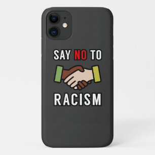 Capa Para iPhone 11 Diga Não Ao Racismo