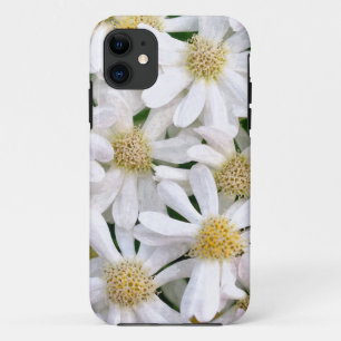 Capa Para iPhone 11 Díhlias brancas