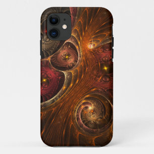 Capa Para iPhone 11 Dimensões entrelaçadas