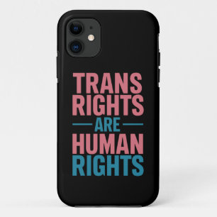 Capa Para iPhone 11 Direitos Trans São Direitos Humanos Orgulho Transg
