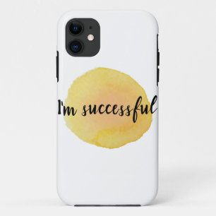 Capa Para iPhone 11 ditados inspiradores de autoaceitação