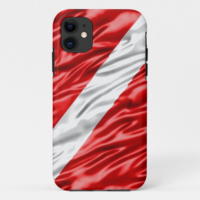 Capa Para iPhone 11 Dive Flag (Verso)