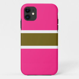 Capa Para iPhone 11 Diversão Esportiva Brilhante Cor-de-Rosa Ouro Azul