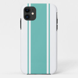 Capa Para iPhone 11 Diversão Listras de Corrida Largas em Água nos Ano