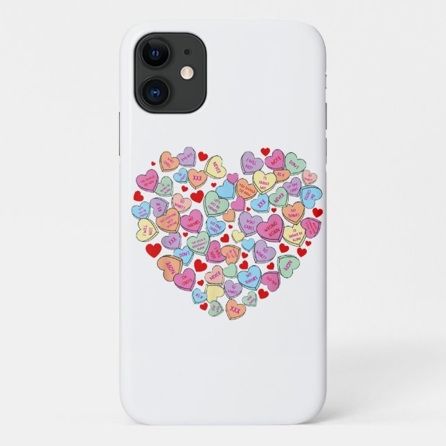 Capa Para iPhone 11 Divertido Anti Dia dos Namorados (Verso)