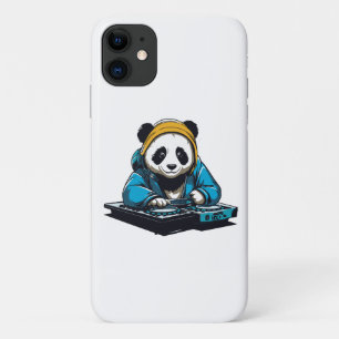 Capa Para iPhone 11 DJ Kawaii Panda