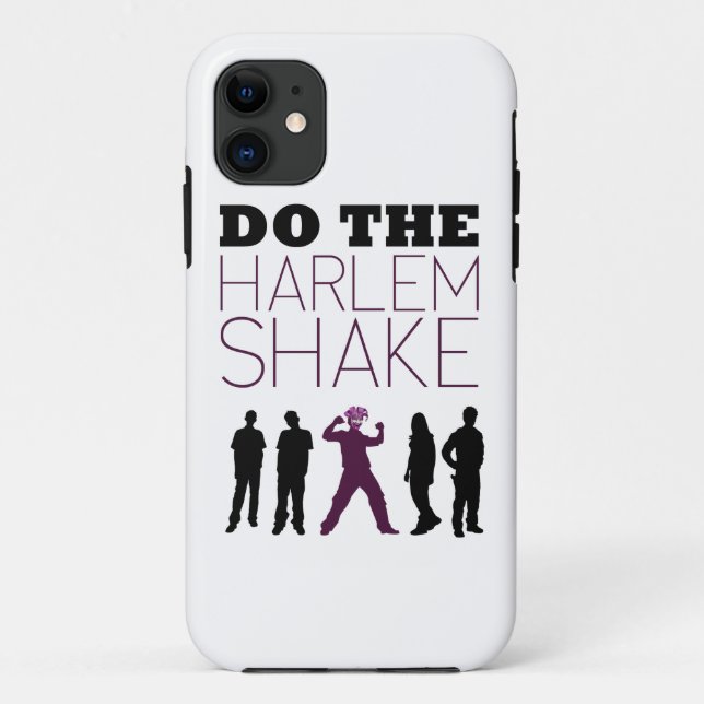 Capa Para iPhone 11 Do the Harlem Shake (Verso)