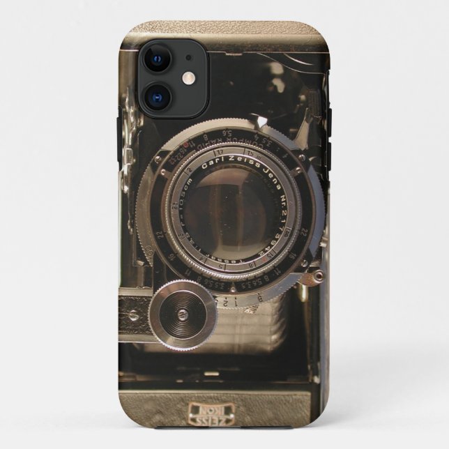 Capa Para iPhone 11 do vintage velho da caixa da câmera do iPhone 5 (Verso)