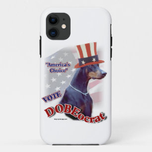 Capa Para iPhone 11 Doberman Pinscher Humor Político
