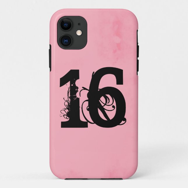 Capa Para iPhone 11 Doce dezesseis (Verso)