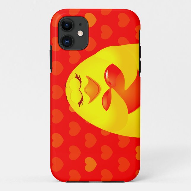 Capa Para iPhone 11 Doce pintinho no amor, caso do iPhone 5 (Verso)