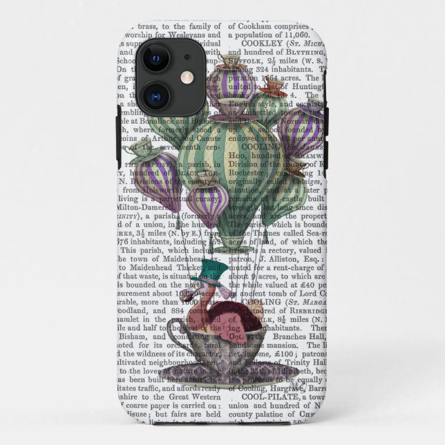 Capa Para iPhone 11 Dodo em Teacup (Verso)