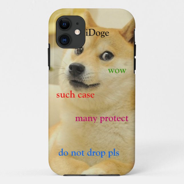 Capa Para iPhone 11 Doge iphone case (Verso)