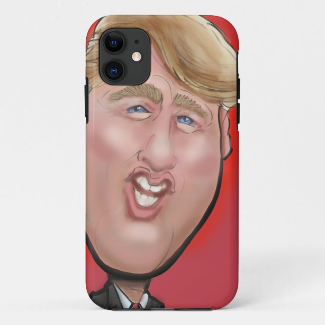 Capa Para iPhone 11 Donald Trump (Verso)