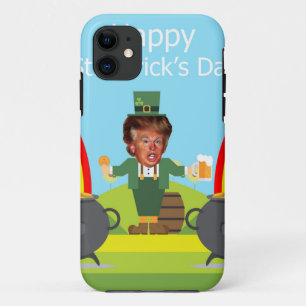 Capa Para iPhone 11 donald trump leprechaun